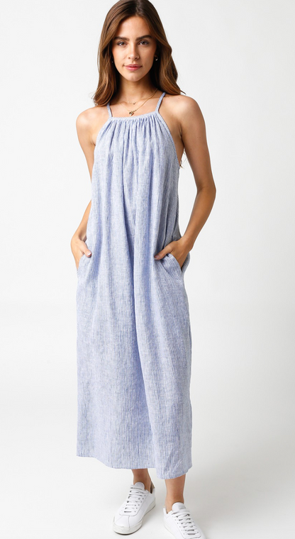 Tamryn Midi Dress Blue