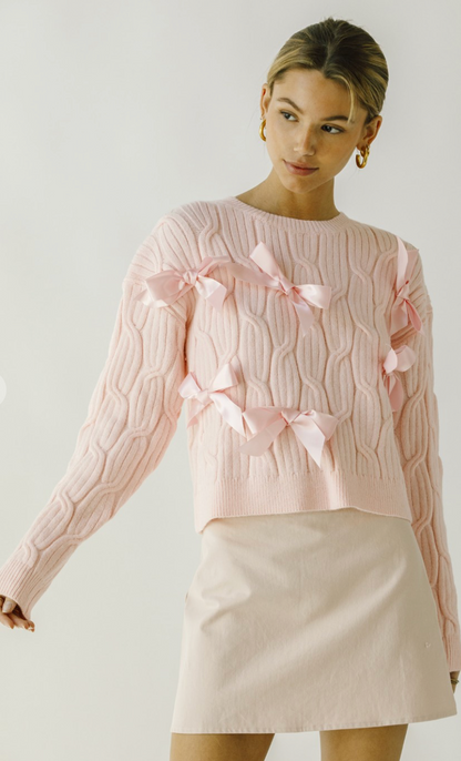 Lillian Chic Bow Sweater