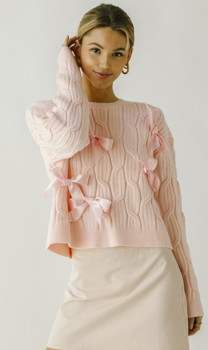 Lillian Chic Bow Sweater