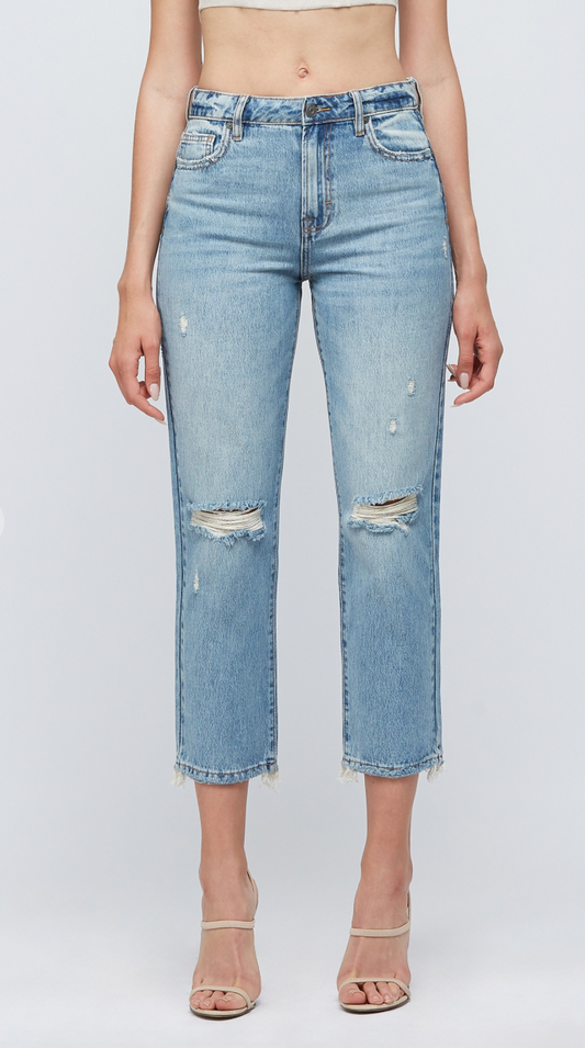 Classic Summer Distressed Jeans