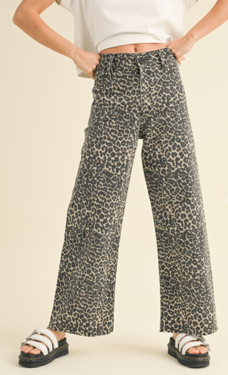 Leopard Print Pants