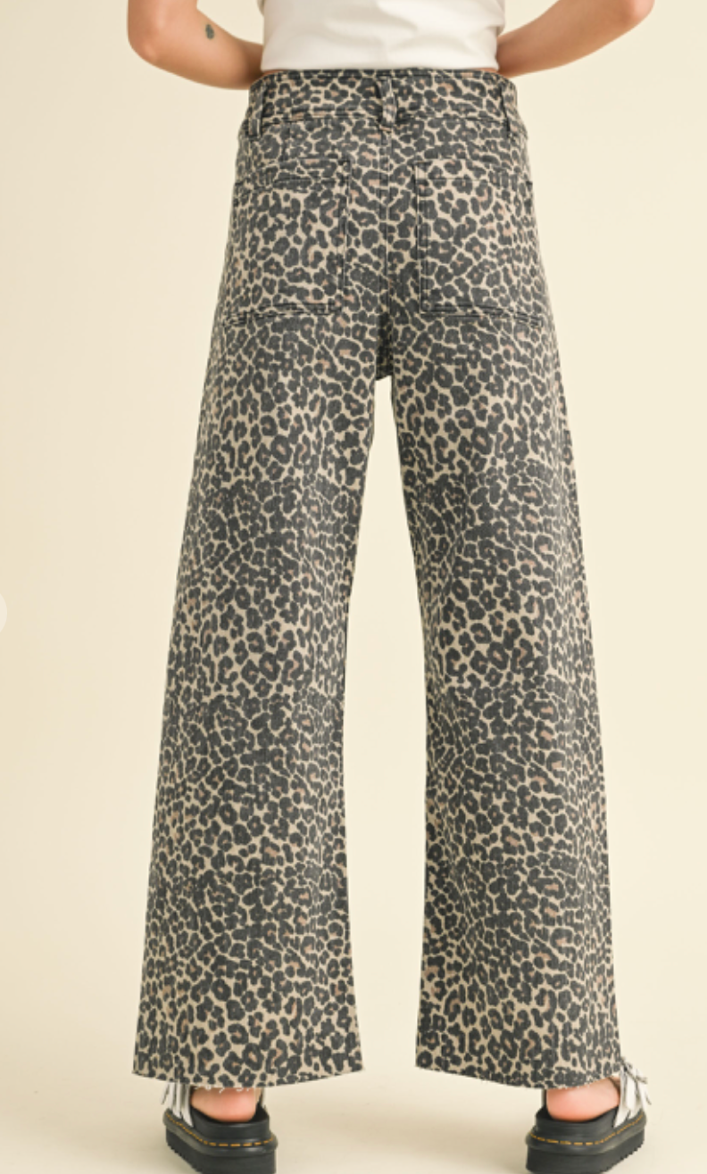 Leopard Print Pants