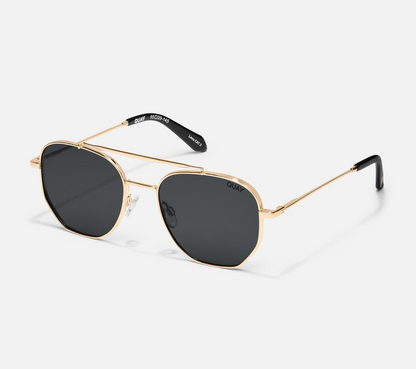 Locals Only Quay Polarized Sunglasses - Brown Gold/ Smoke