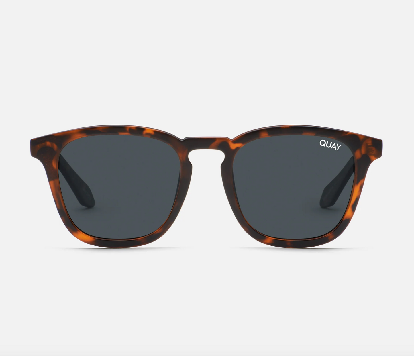 Jackpot Quay Sunglasses - Matte Tort/ Smoke