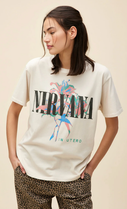 Nirvana Lilies Weekend Tee