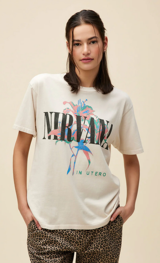 Nirvana Lilies Weekend Tee