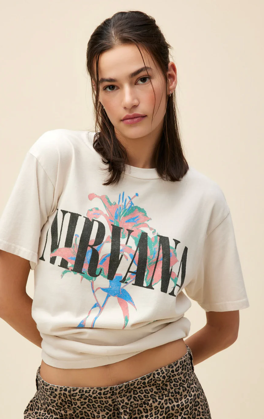 Nirvana Lilies Weekend Tee