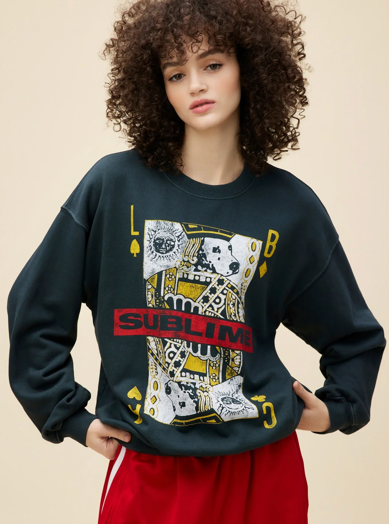 Sublime Playing Card Sweatshirt