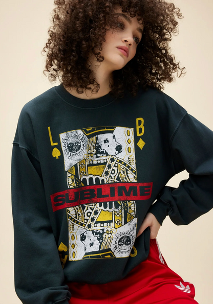 Sublime Playing Card Sweatshirt