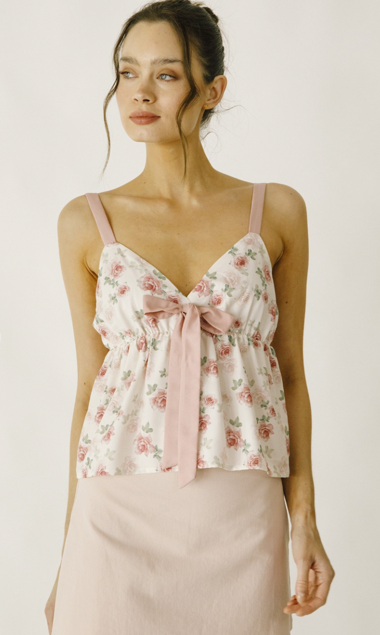 Roses Babydoll Top