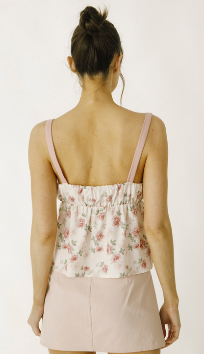 Roses Babydoll Top