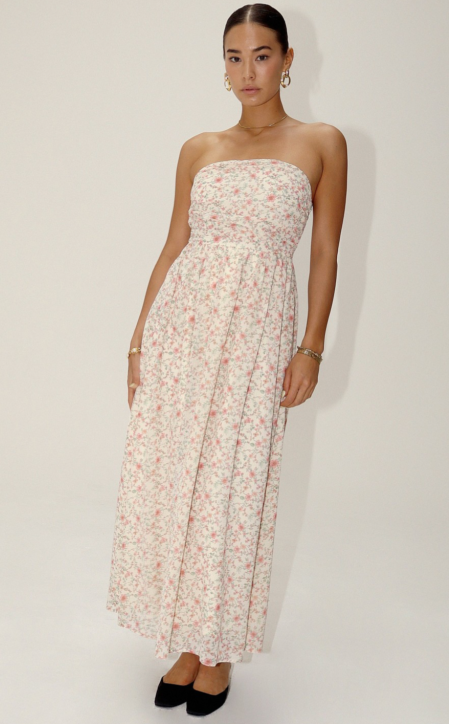 Denisse Floral Maxi Dress