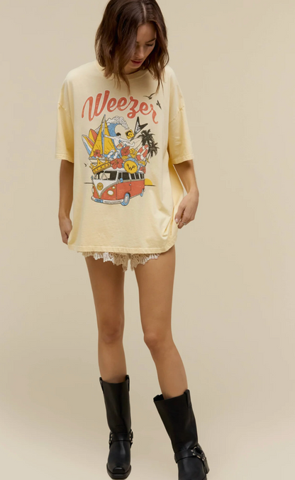 Weezer OS Collage Tee