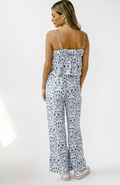 Emmie Floral Tie Pants