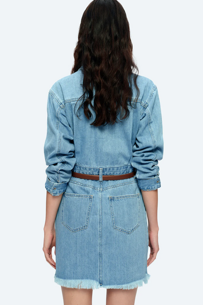 Teresa Denim Shirt Dress