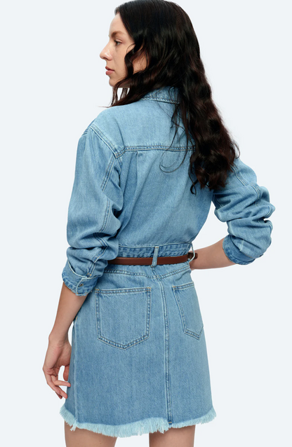 Teresa Denim Shirt Dress