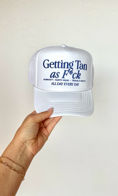 Getting Tan Trucker Hat