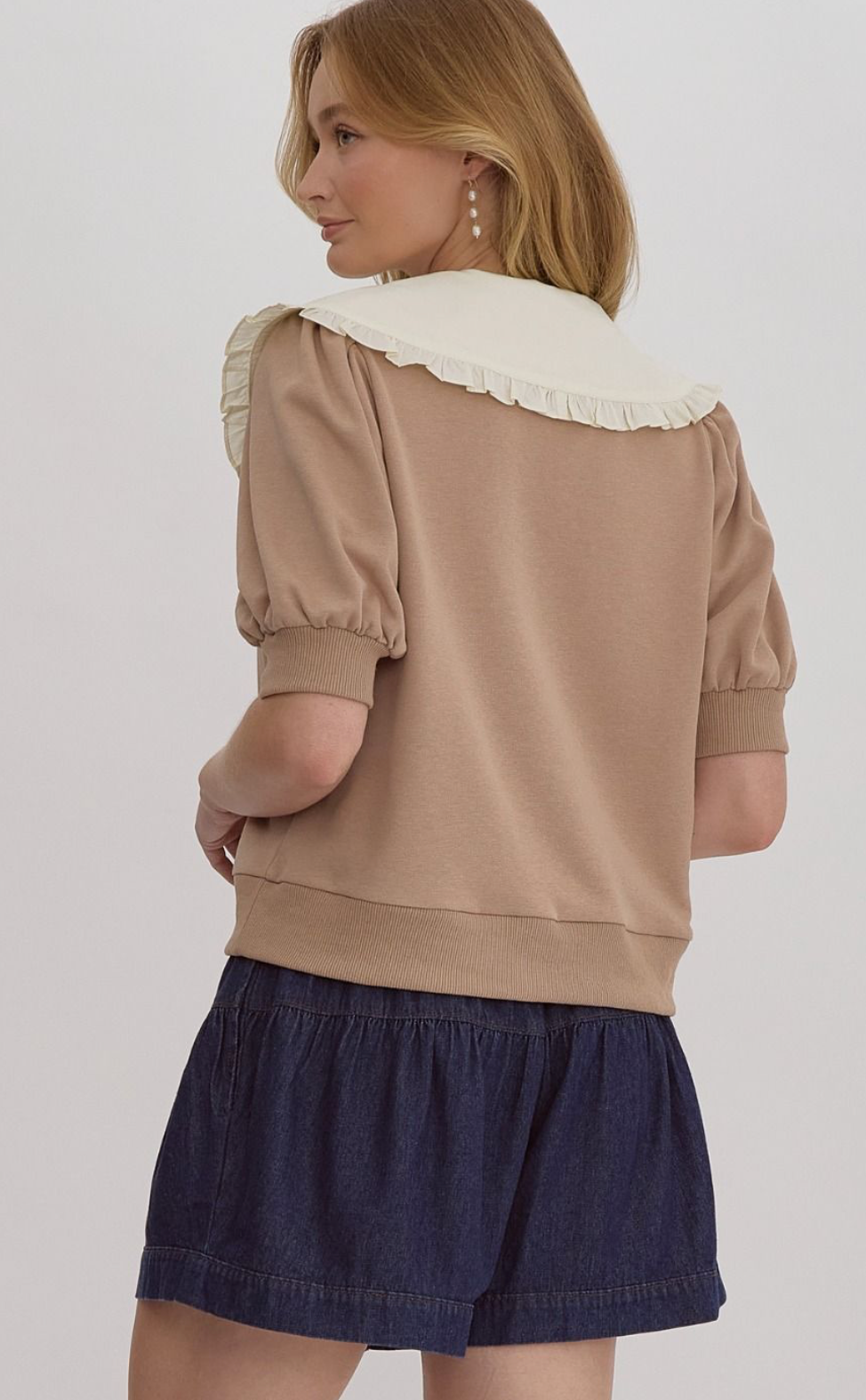 Peter Pan Collar Top