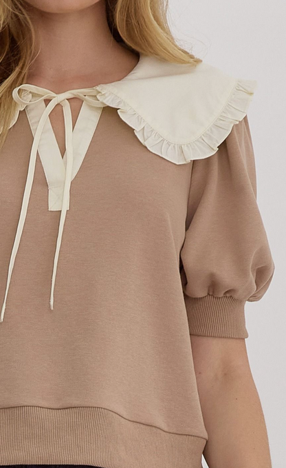 Peter Pan Collar Top