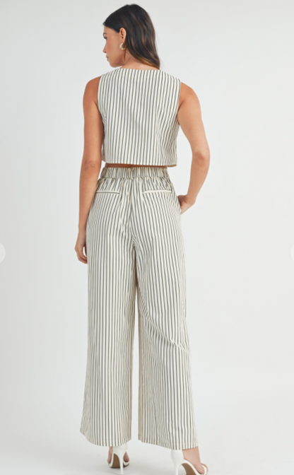 Stripe Tank & Pants Set of 2