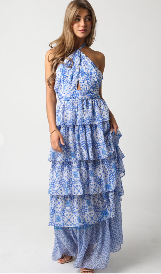 Melanie Tiered Maxi Dress