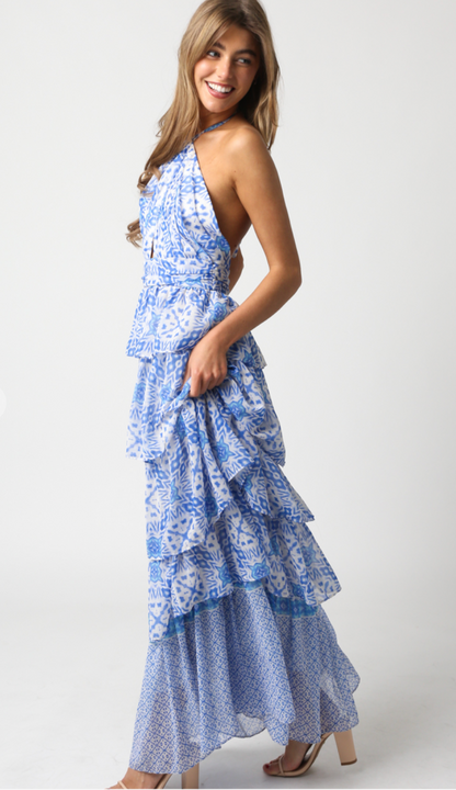 Melanie Tiered Maxi Dress