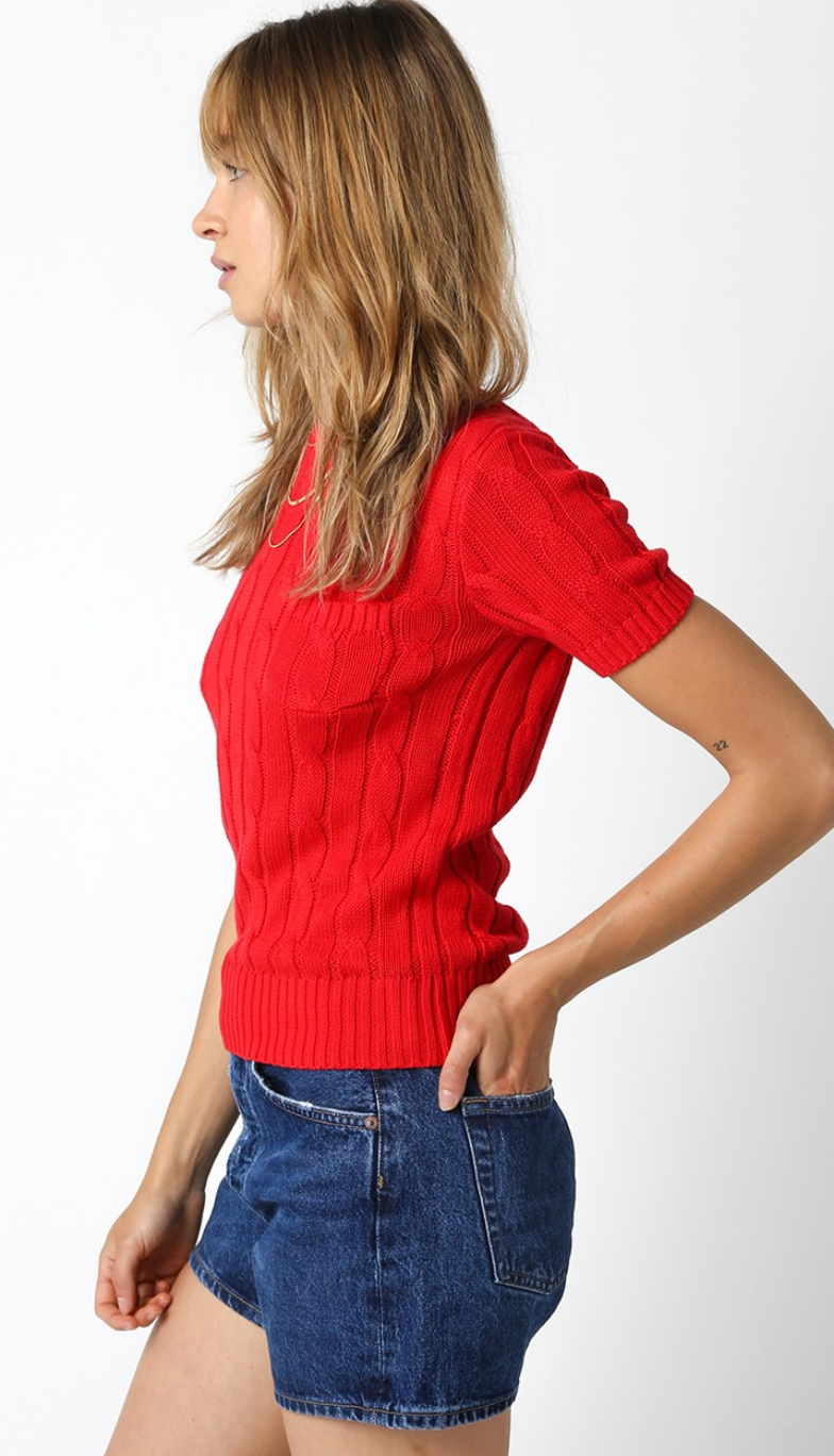 Kassidy Knit Sweater Top