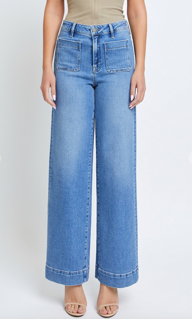 Nori High Waist Wide Leg Jeans