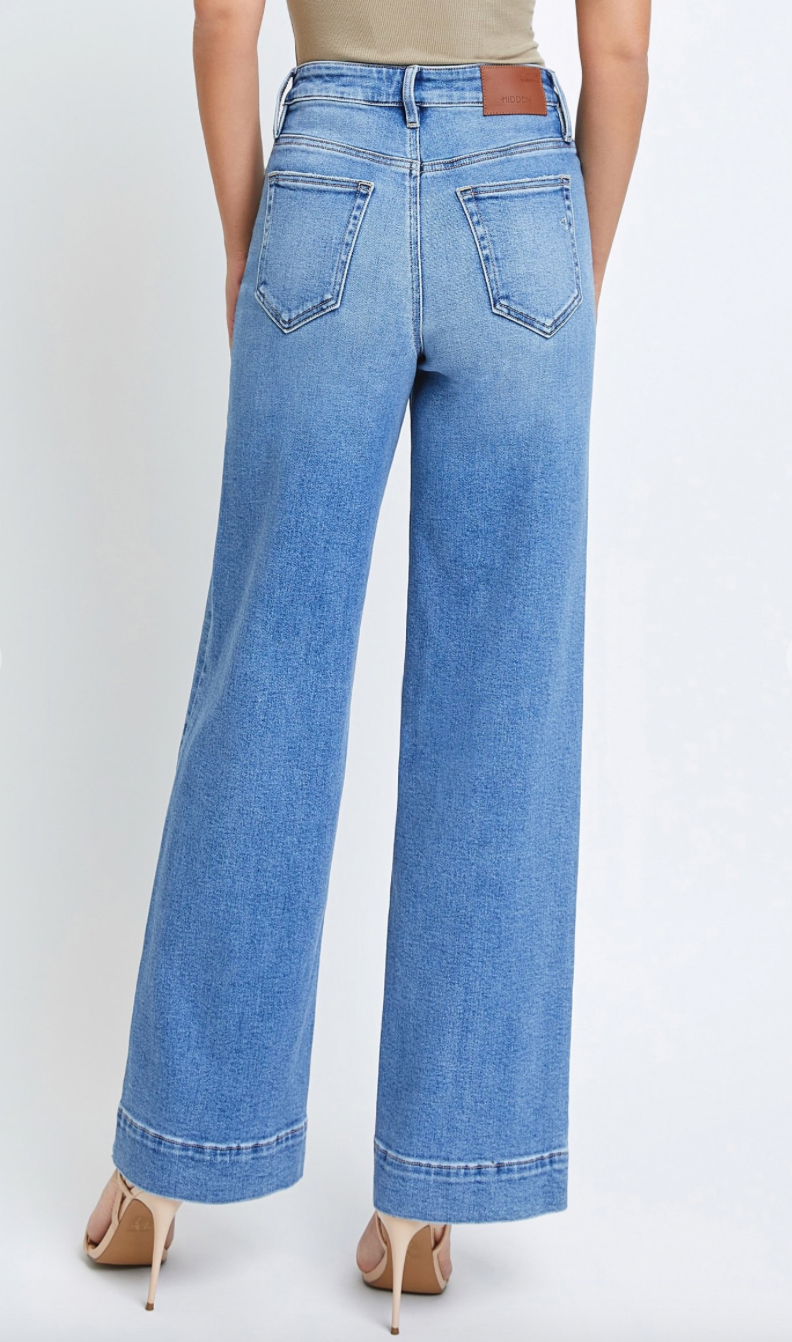 Nori High Waist Wide Leg Jeans