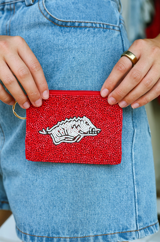 Razorback Keychain Pouch