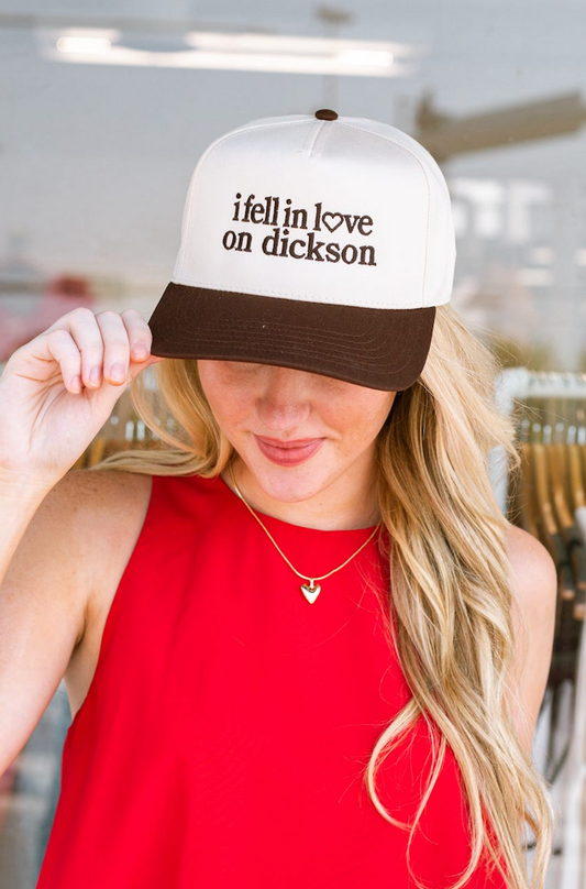 Fell in Love on Dickson Vintage Trucker Hat