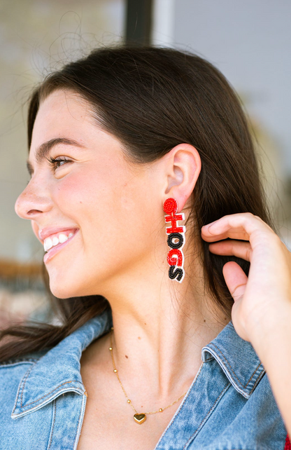 HOGS Beaded Earrings