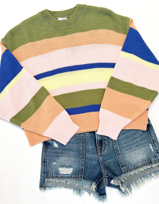 Bianca Multi Stripe Sweater