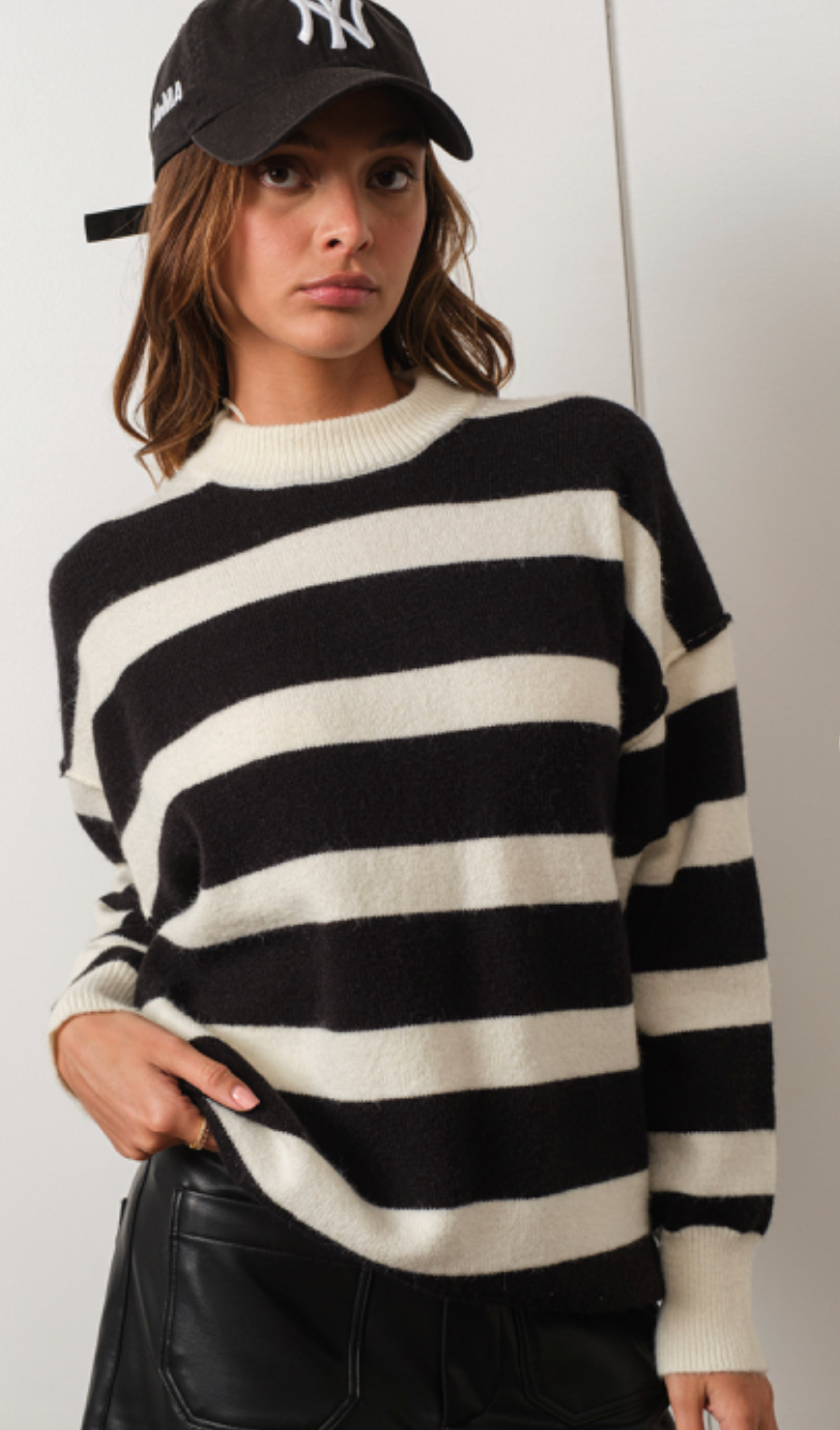 Rory Relaxed Stripe Sweater