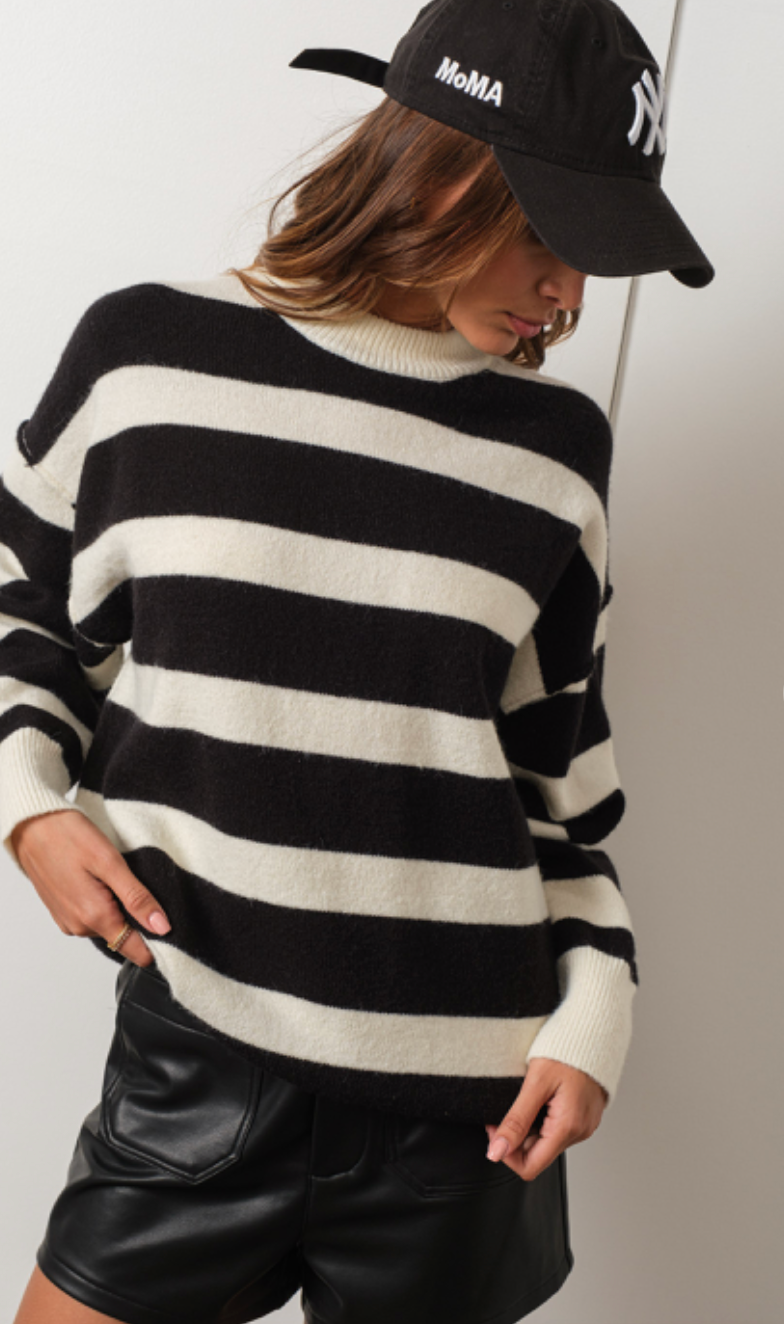 Rory Relaxed Stripe Sweater