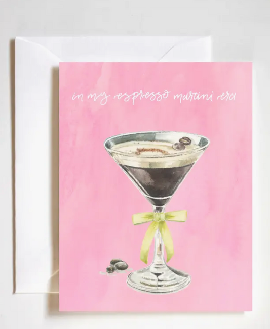 Espresso Martini Era Card