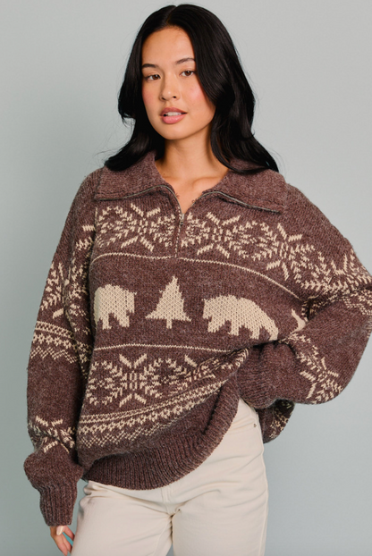 Big Bear Cabin Pullover