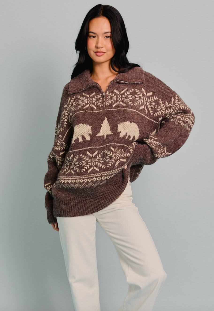 Big Bear Cabin Pullover