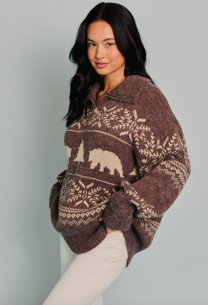 Big Bear Cabin Pullover