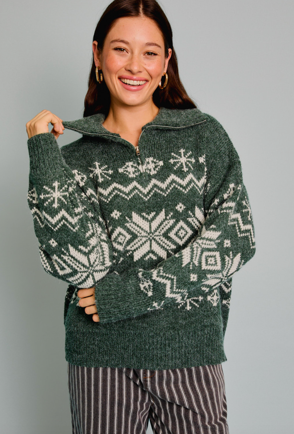 Winter Snowflake Pullover