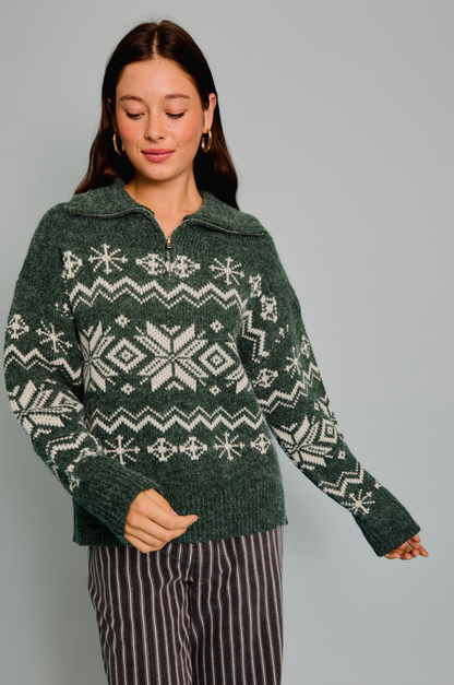 Winter Snowflake Pullover