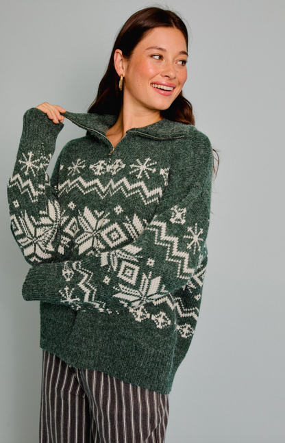 Winter Snowflake Pullover