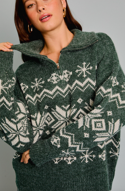 Winter Snowflake Pullover