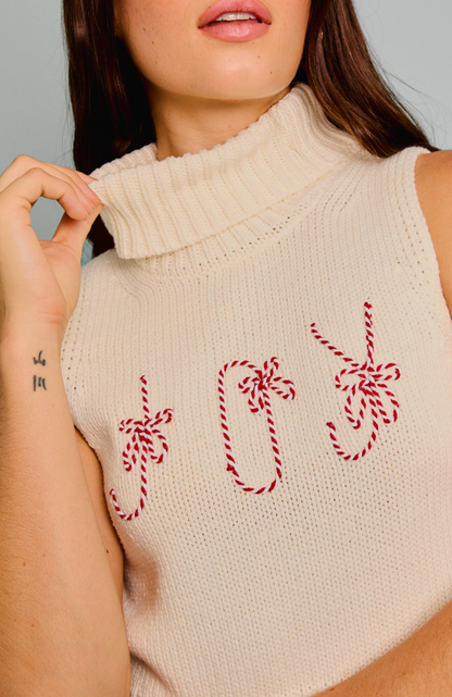 Novelty "Joy" Sweater Top