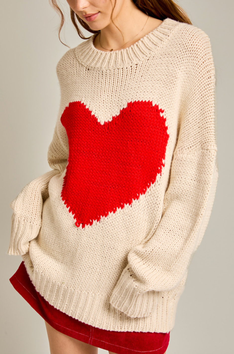 Big Heart Sweater