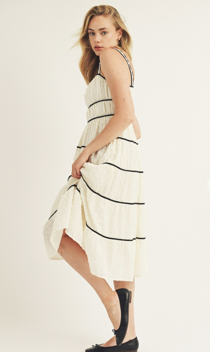 Christina Tiered Midi Dress