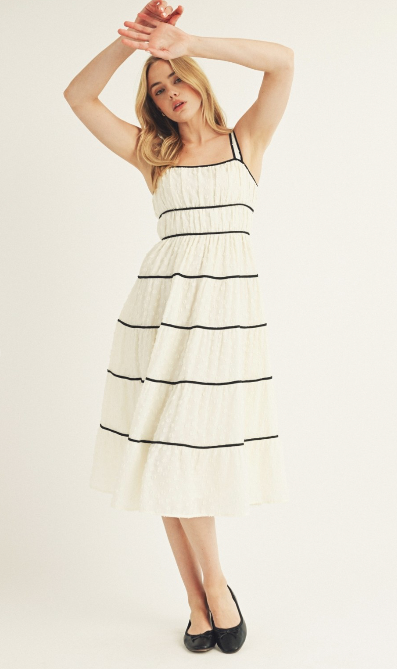 Christina Tiered Midi Dress