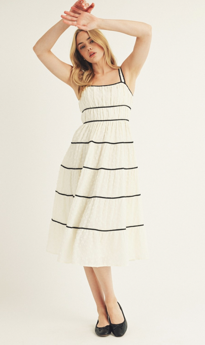 Christina Tiered Midi Dress