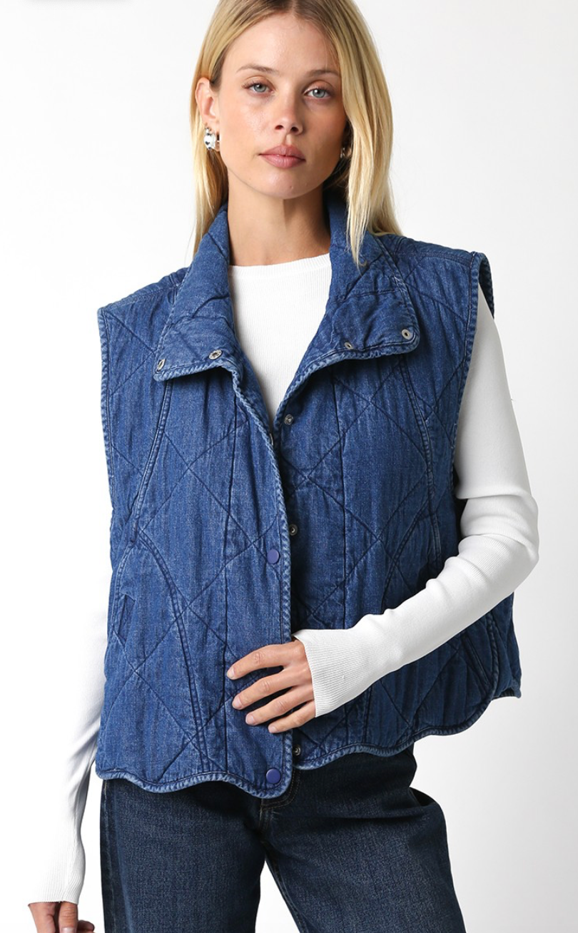 Brooklyn Denim Vest