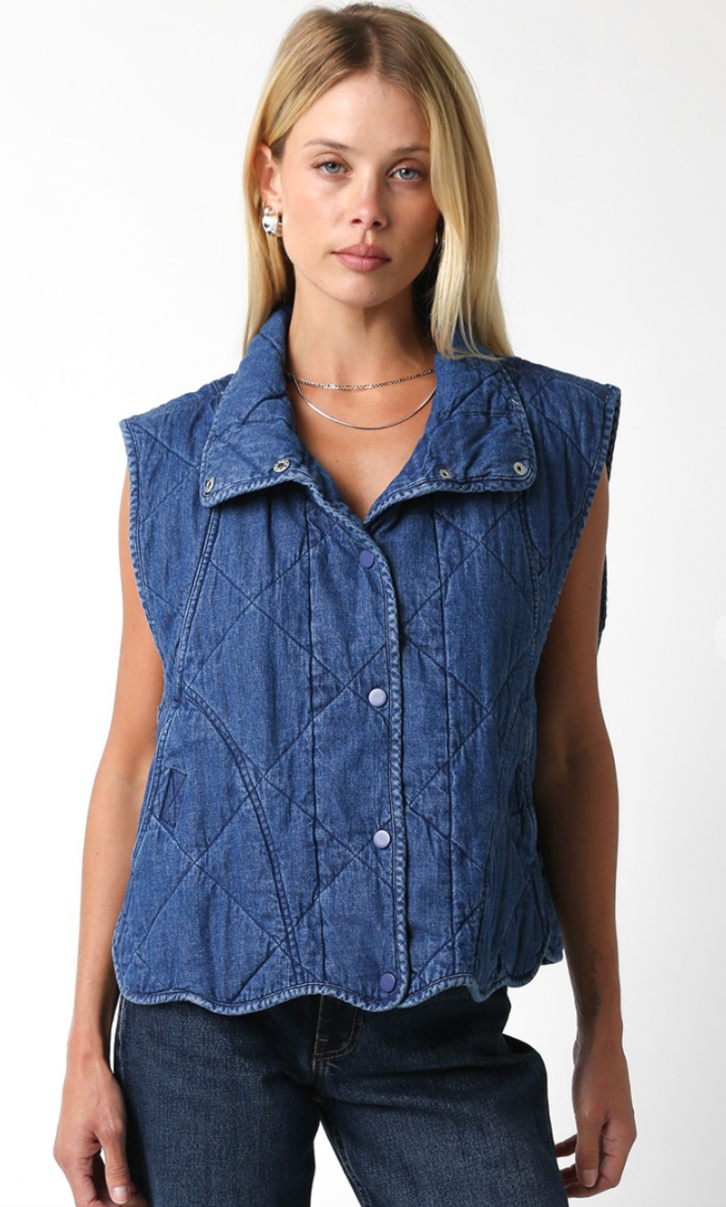 Brooklyn Denim Vest